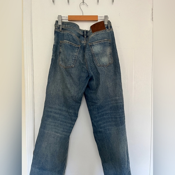 Zara Premium The New Daddy Slim Straight High Rise Jeans - Picture 3 of 5